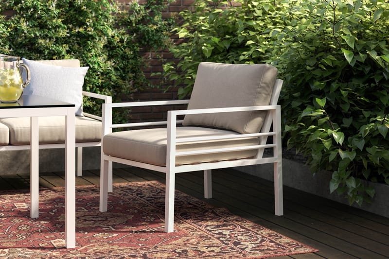 Ariany Sofagruppe 5-seter - Beige - Hagemøbler & utemiljø - Hagegruppe - Sofagruppe utendørs