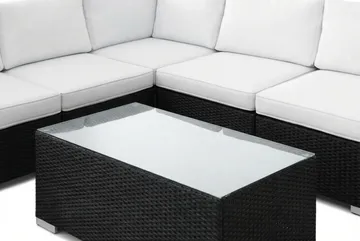 Bahamas Hjørnesofa (Vendbar) Åpen Ende inkl. Endedel 5-seter – Bord uten Hylle - Hagemøbler & utemiljø - Loungemøbler - Loungegrupper