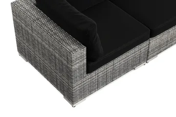 Bahamas utendørs sofagruppe 5-seters med to lenestoler og bord - Grå - Hagemøbler & utemiljø - Loungemøbler - Loungegrupper