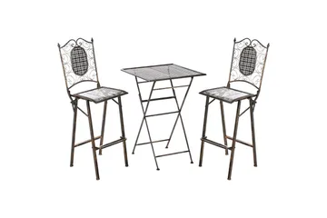 Baroppsett Bormio - Hagemøbler & utemiljø - Hagegruppe - Cafemøbler & cafesett