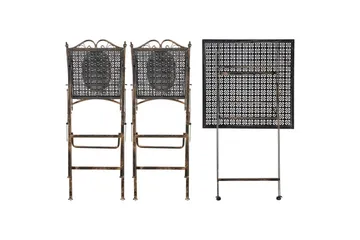 Baroppsett Bormio - Hagemøbler & utemiljø - Hagegruppe - Cafemøbler & cafesett