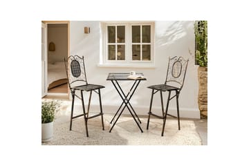 Baroppsett Bormio - Hagemøbler & utemiljø - Hagegruppe - Cafemøbler & cafesett