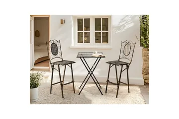 Baroppsett Bormio - Hagemøbler & utemiljø - Hagegruppe - Cafemøbler & cafesett