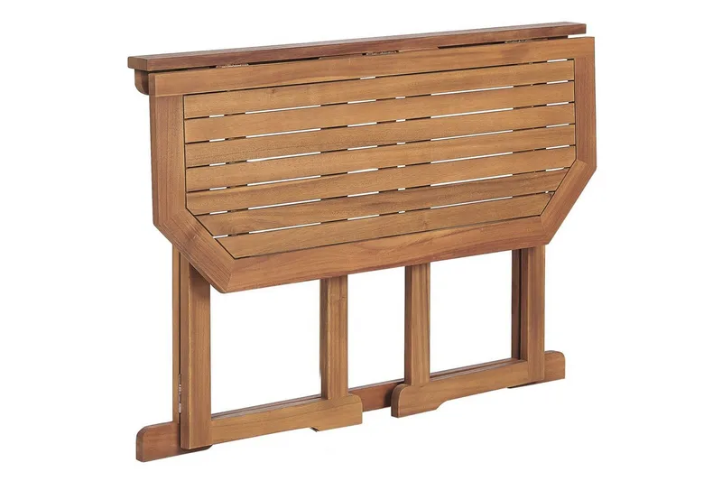 Bistro-set Beliani Treia Light wood - Hagemøbler & utemiljø - Hagegruppe - Cafemøbler & cafesett