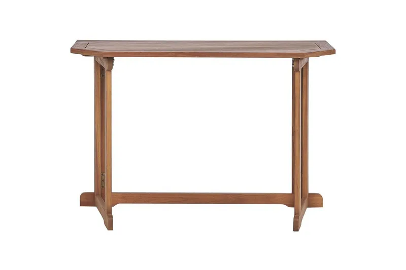 Bistro-set Beliani Treia Light wood - Hagemøbler & utemiljø - Hagegruppe - Cafemøbler & cafesett