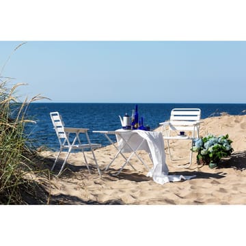 Bordgruppe Varax Retro 401 + 2 stk 305 Hvit - Hvit - Hagemøbler & utemiljø - Hagegruppe - Spisegrupper hage