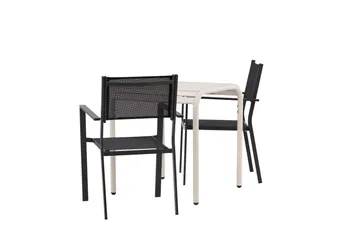 Borneo Spisegruppe + 2 Copacabana stoler - Hagemøbler & utemiljø - Hagegruppe - Spisegrupper hage