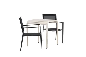 Borneo Spisegruppe + 2 Copacabana stoler - Hagemøbler & utemiljø - Hagegruppe - Spisegrupper hage