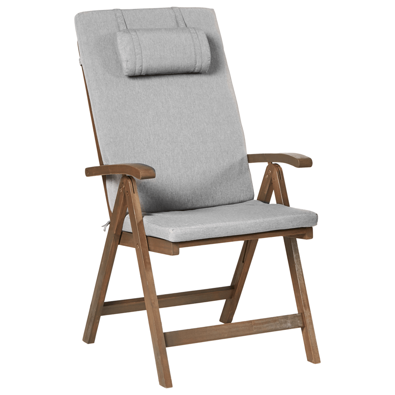 Caféssett utendørs Amantea Premium akasietre - Brun/Gråmelert - Hagemøbler & utemiljø - Hagegruppe - Cafemøbler & cafesett