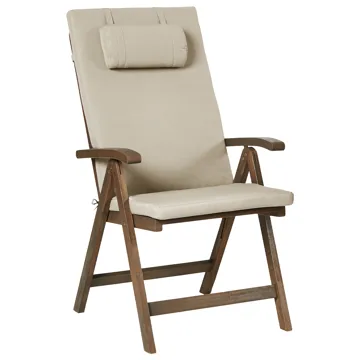 Caféssett utendørs Amantea Premium akasietre - Brun/taupe - Hagemøbler & utemiljø - Hagegruppe - Cafemøbler & cafesett