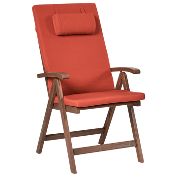 Caféssett utendørs Amantea Premium akasietre - Brun/rød - Hagemøbler & utemiljø - Hagegruppe - Cafemøbler & cafesett