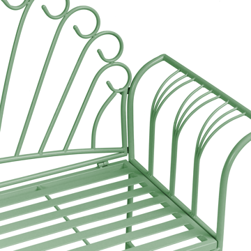 Caféssett utendørs Cavinia Jern - Hvit - Hagemøbler & utemiljø - Hagegruppe - Cafemøbler & cafesett