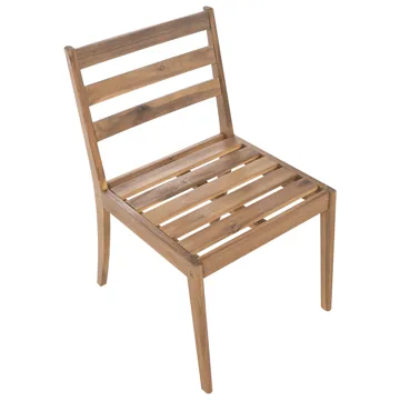 Caféssett utendørs Chioggia akasietre - Brun - Hagemøbler & utemiljø - Hagegruppe - Cafemøbler & cafesett