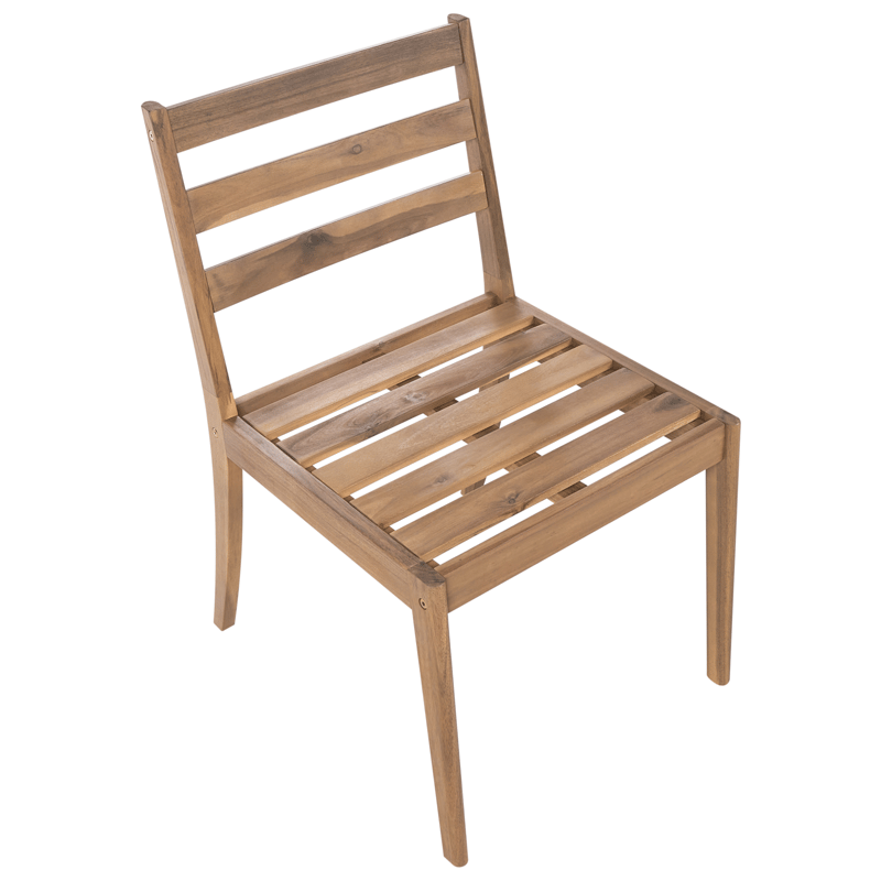 Caféssett utendørs Chioggia akasietre - Brun - Hagemøbler & utemiljø - Hagegruppe - Cafemøbler & cafesett
