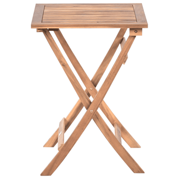 Caféssett utendørs Coniolo akasietre - Brun/svart - Hagemøbler & utemiljø - Hagegruppe - Cafemøbler & cafesett