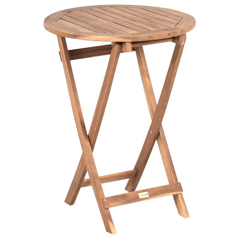 Caféssett utendørs Rivarotta akasietre - Brun/svart - Hagemøbler & utemiljø - Hagegruppe - Cafemøbler & cafesett