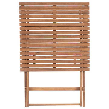 Caféssett utendørs sammenleggbar Solarolo akasietre - Brun - Hagemøbler & utemiljø - Hagegruppe - Cafemøbler & cafesett