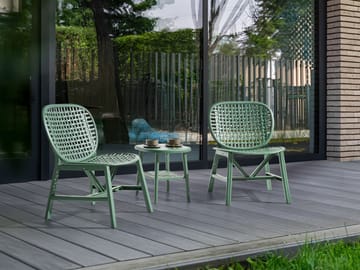 Caféssett utendørs Sicelle - Grønn - Hagemøbler & utemiljø - Hagegruppe - Cafemøbler & cafesett