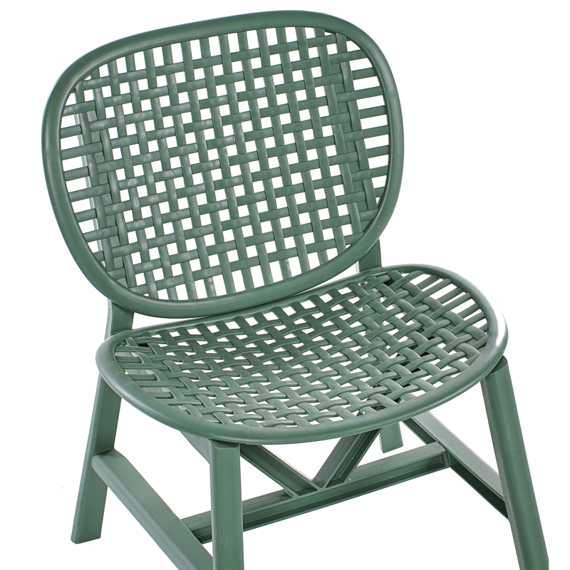 Caféssett utendørs Sicelle - Grønn - Hagemøbler & utemiljø - Hagegruppe - Cafemøbler & cafesett