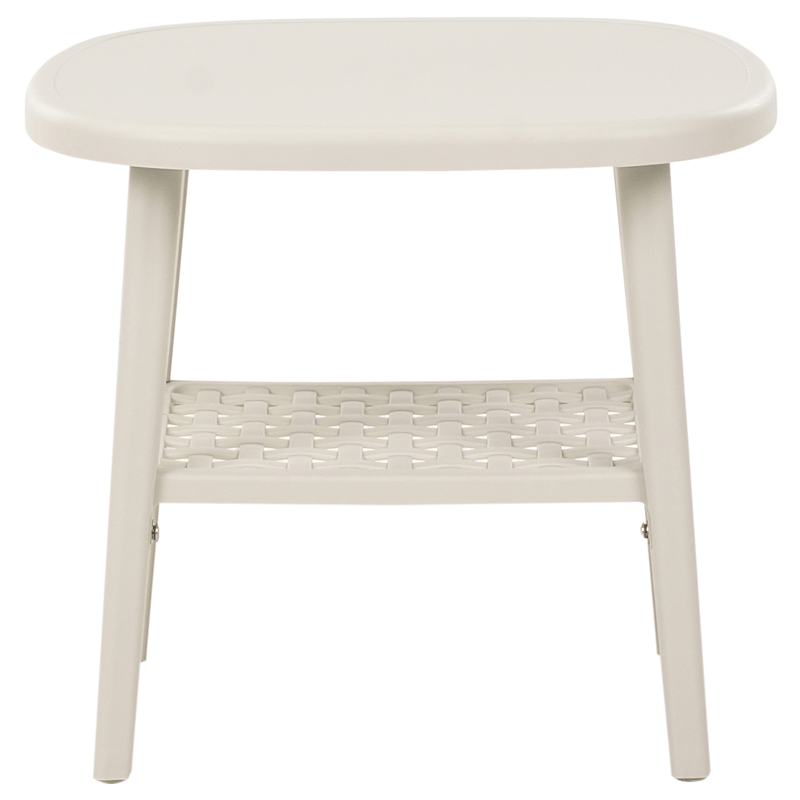 Caféssett utendørs Sicelle - Hvit - Hagemøbler & utemiljø - Hagegruppe - Cafemøbler & cafesett