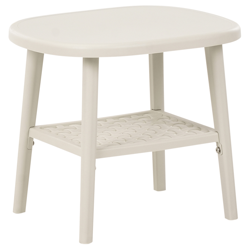 Caféssett utendørs Sicelle - Hvit - Hagemøbler & utemiljø - Hagegruppe - Cafemøbler & cafesett