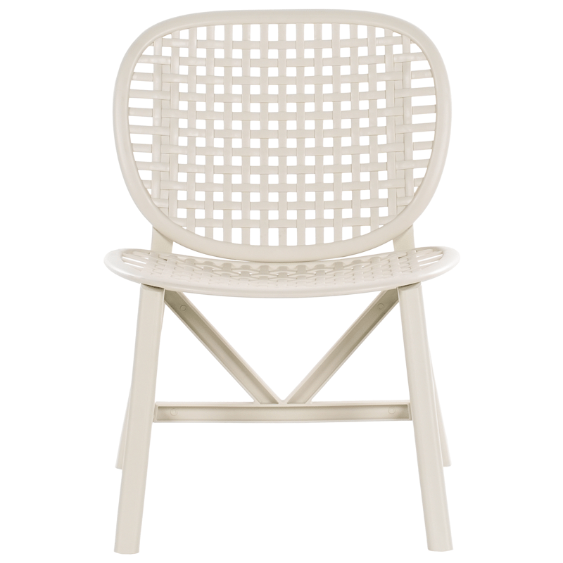 Caféssett utendørs Sicelle - Hvit - Hagemøbler & utemiljø - Hagegruppe - Cafemøbler & cafesett