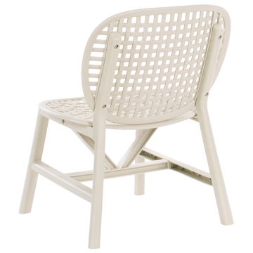 Caféssett utendørs Sicelle - Hvit - Hagemøbler & utemiljø - Hagegruppe - Cafemøbler & cafesett