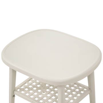 Caféssett utendørs Sicelle - Hvit - Hagemøbler & utemiljø - Hagegruppe - Cafemøbler & cafesett