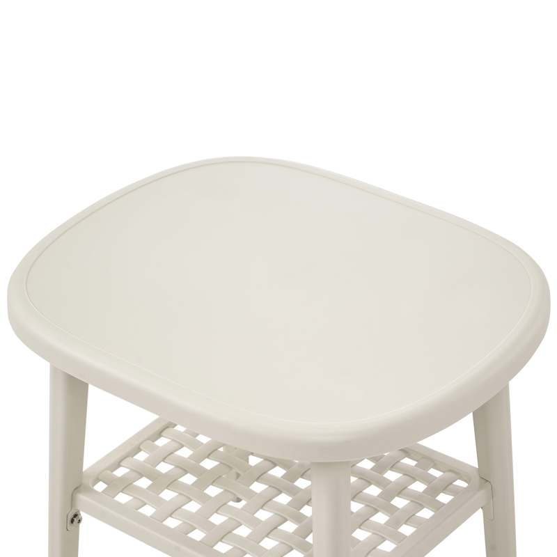 Caféssett utendørs Sicelle - Hvit - Hagemøbler & utemiljø - Hagegruppe - Cafemøbler & cafesett