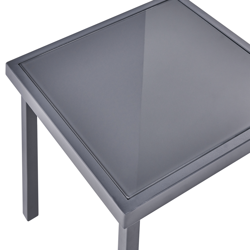 Caféssett utendørs Tavoleto Stål - Grå - Hagemøbler & utemiljø - Hagegruppe - Cafemøbler & cafesett