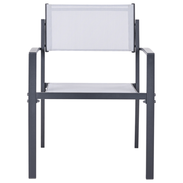 Caféssett utendørs Tavoleto Stål - Grå - Hagemøbler & utemiljø - Hagegruppe - Cafemøbler & cafesett