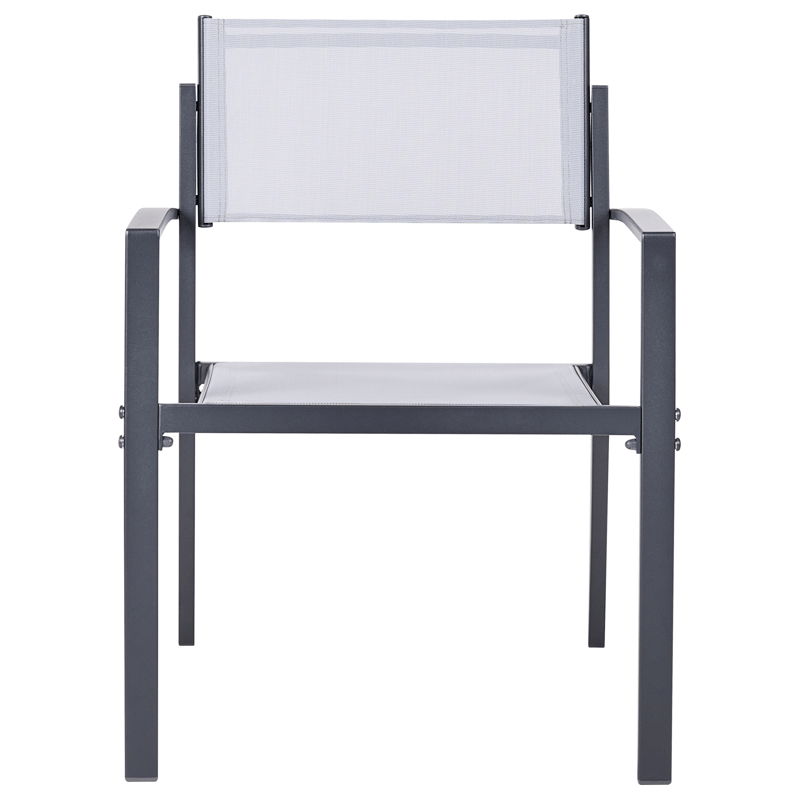 Caféssett utendørs Tavoleto Stål - Grå - Hagemøbler & utemiljø - Hagegruppe - Cafemøbler & cafesett