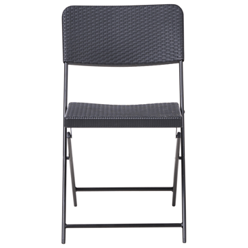 Caféssett utendørs Trappeto - Svart - Hagemøbler & utemiljø - Hagegruppe - Cafemøbler & cafesett