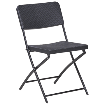 Caféssett utendørs Trappeto - Svart - Hagemøbler & utemiljø - Hagegruppe - Cafemøbler & cafesett