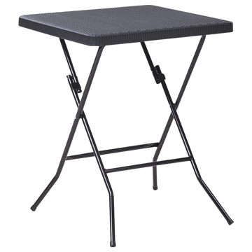 Caféssett utendørs Trappeto - Svart - Hagemøbler & utemiljø - Hagegruppe - Cafemøbler & cafesett