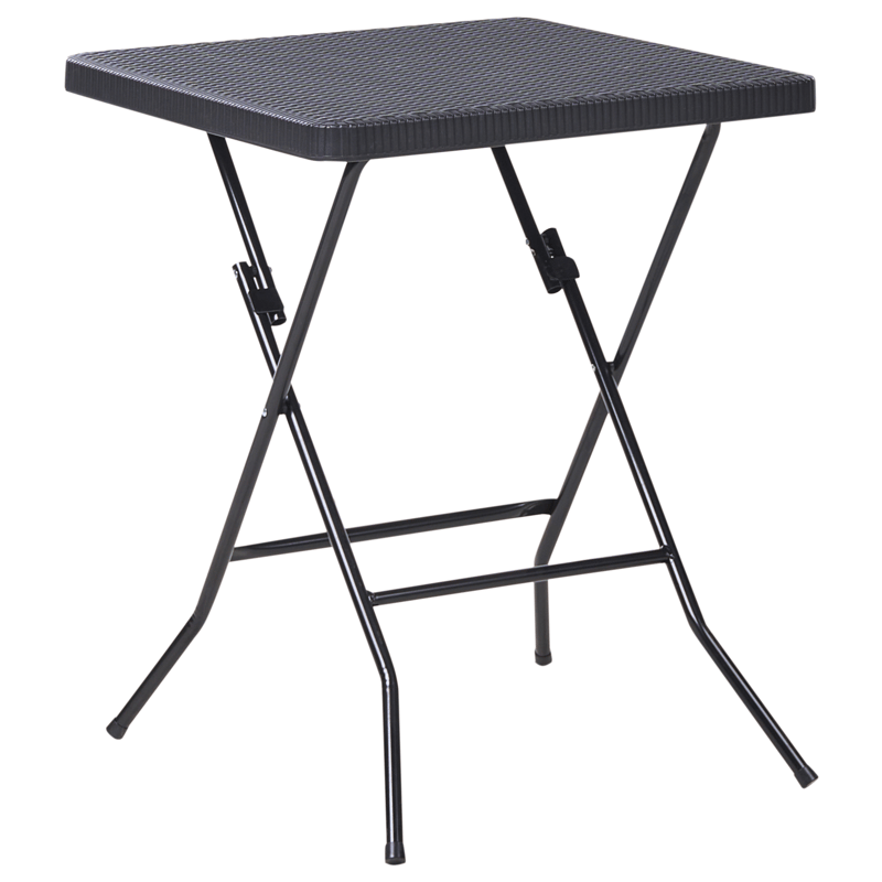 Caféssett utendørs Trappeto - Svart - Hagemøbler & utemiljø - Hagegruppe - Cafemøbler & cafesett