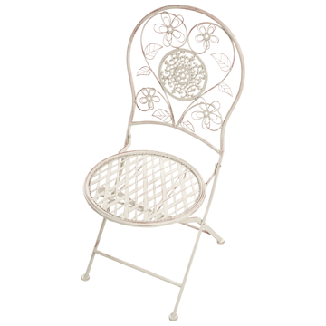 Caféssett utendørs Yaviza Jern - Beige - Hagemøbler & utemiljø - Hagegruppe - Cafemøbler & cafesett