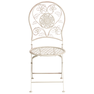 Caféssett utendørs Yaviza Jern - Beige - Hagemøbler & utemiljø - Hagegruppe - Cafemøbler & cafesett