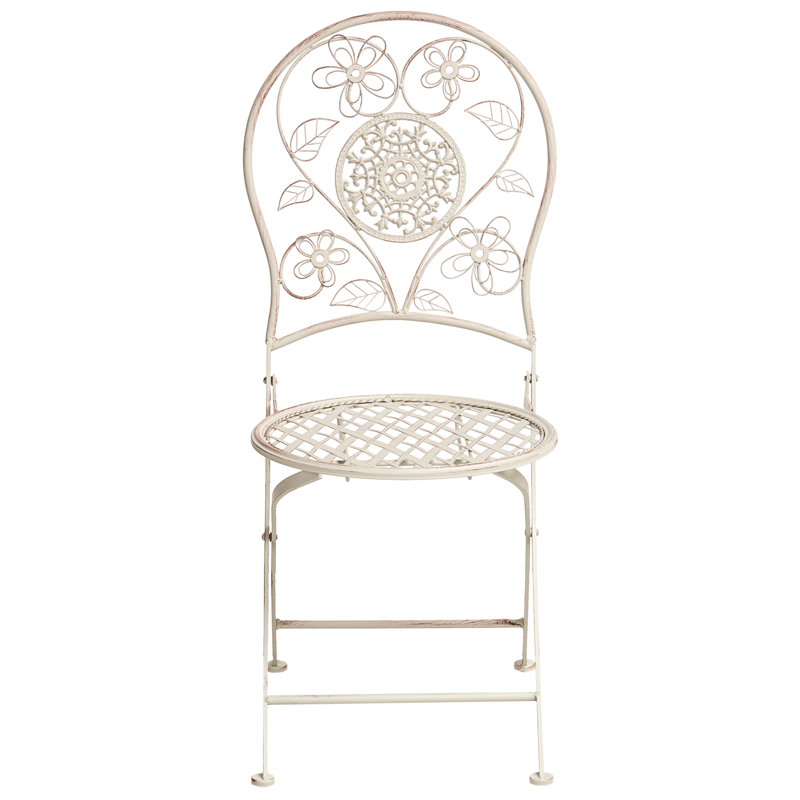 Caféssett utendørs Yaviza Jern - Beige - Hagemøbler & utemiljø - Hagegruppe - Cafemøbler & cafesett