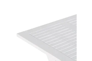 Cafeset Beliani Fiji White - Hagemøbler & utemiljø - Hagegruppe - Cafemøbler & cafesett