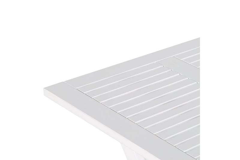 Cafeset Beliani Fiji White - Hagemøbler & utemiljø - Hagegruppe - Cafemøbler & cafesett