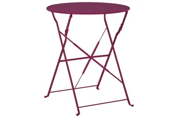Cafeset Beliani Fiori Blå Wine red - Hagemøbler & utemiljø - Hagegruppe - Cafemøbler & cafesett