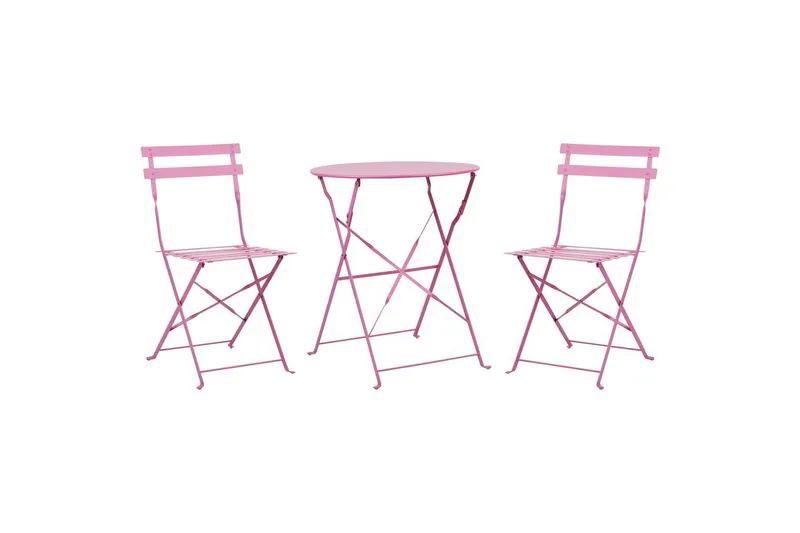 Cafeset Beliani Fiori Blå Pink