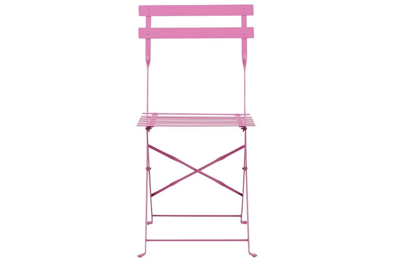 Cafeset Beliani Fiori Blå Pink - Hagemøbler & utemiljø - Hagegruppe - Cafemøbler & cafesett
