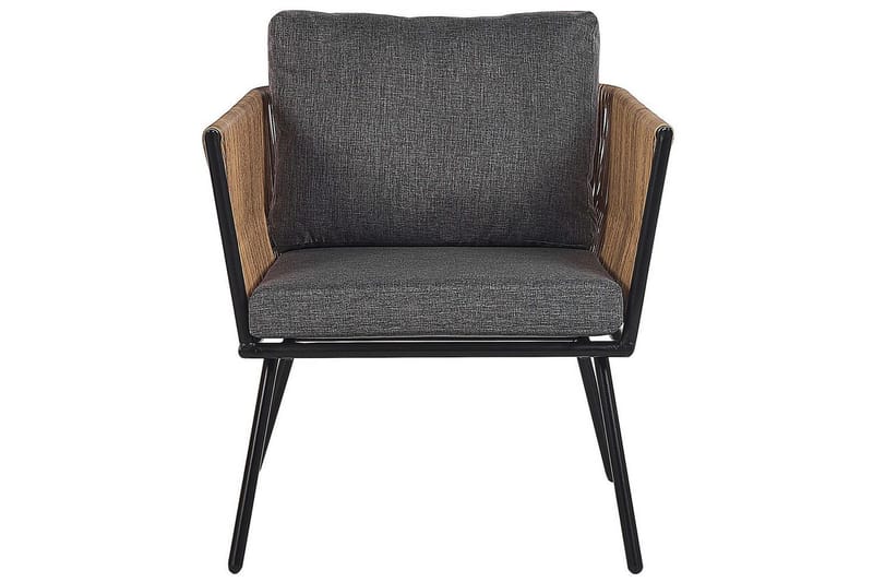 Cafeset Beliani Gargano Brun/grå Brown||Grey - Hagemøbler & utemiljø - Hagegruppe - Cafemøbler & cafesett