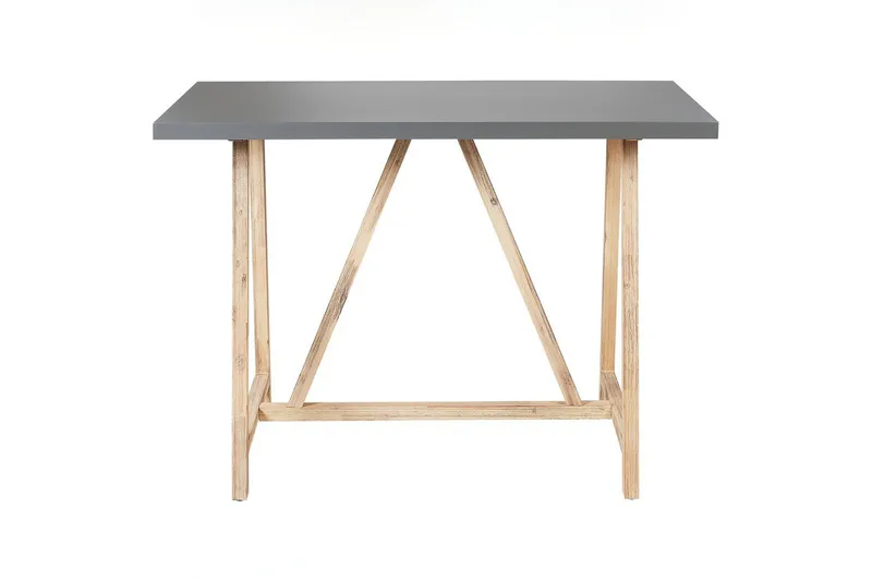 Cafeset Beliani Talamone Light wood - Hagemøbler & utemiljø - Hagegruppe - Cafemøbler & cafesett