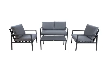 Adrio Hagesett Mørkegrå - Hagemøbler & utemiljø - Hagegruppe - Cafemøbler & cafesett