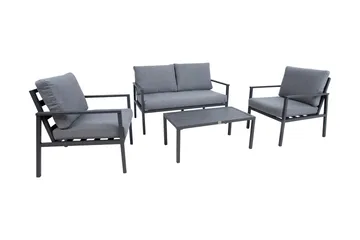 Adrio Hagesett Mørkegrå - Hagemøbler & utemiljø - Hagegruppe - Cafemøbler & cafesett