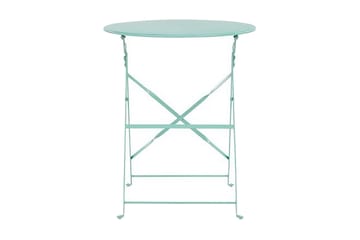Alatri Balkongsett 60 cm + 2 stoler - mintgrønn - Hagemøbler & utemiljø - Hagegruppe - Cafemøbler & cafesett