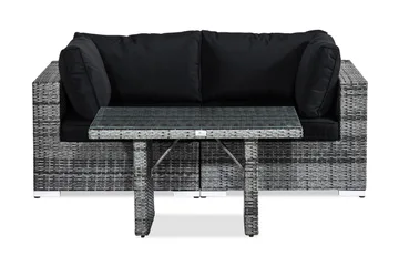Bahamas Loungegruppe 2-seter - Grå Bord - Hagemøbler & utemiljø - Hagegruppe - Cafemøbler & cafesett
